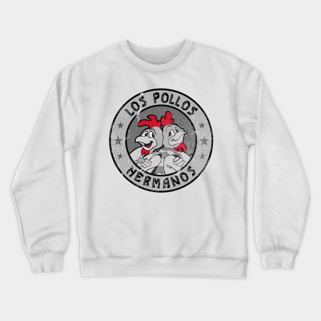 Vintage Los Pollos Hermanos! Crewneck Sweatshirt by Diamond Creative